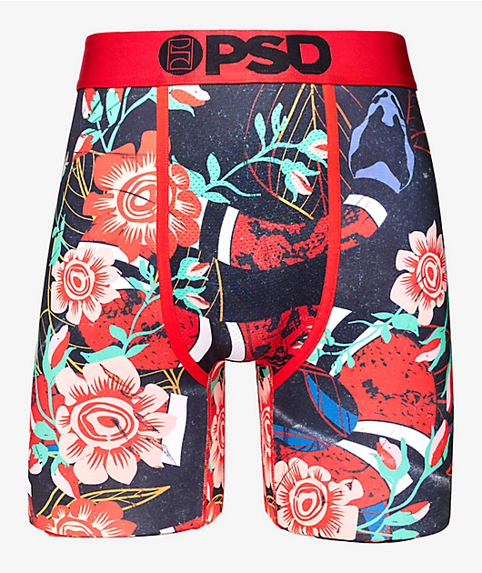 PSD Snake Floral Boxer Briefs