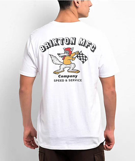 Brixton Wynmore White T-Shirt