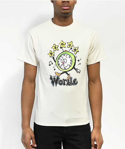 WORBLE Time To Shine Natural T-Shirt