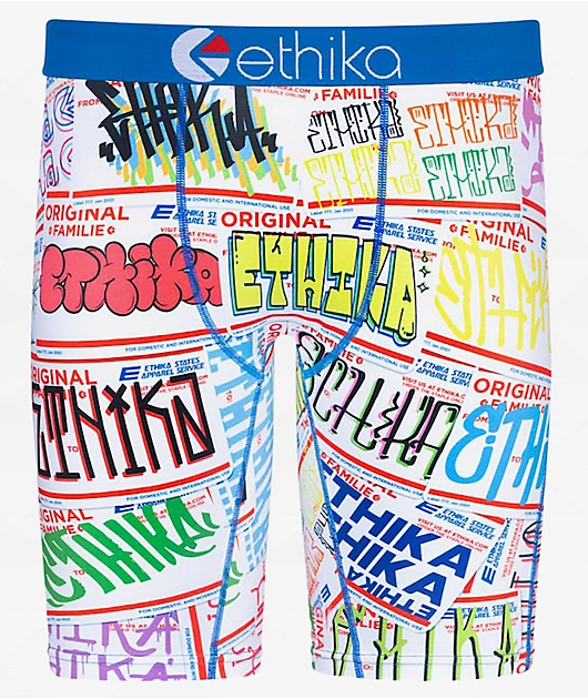 Ethilka City Slappin' Blue Boxer Briefs