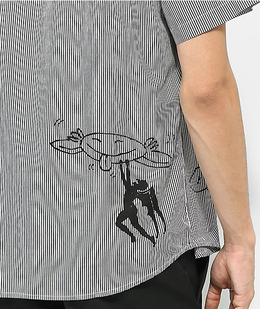 102077-obey-new-world-black-white-stripe-short-sleeve-button-up-shirt-4.webp Obey New World Black & White Stripe Short Sleeve Button Up Shirt