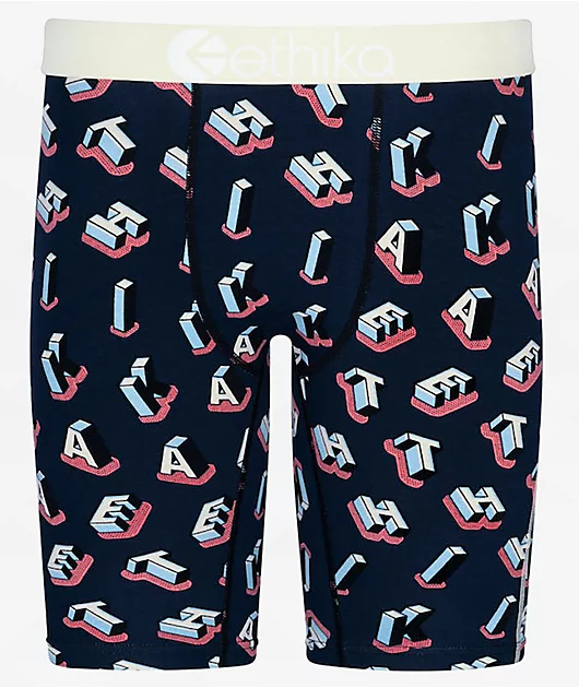 Ethika E-Rama Beige Reactive Cotton Boxer Briefs