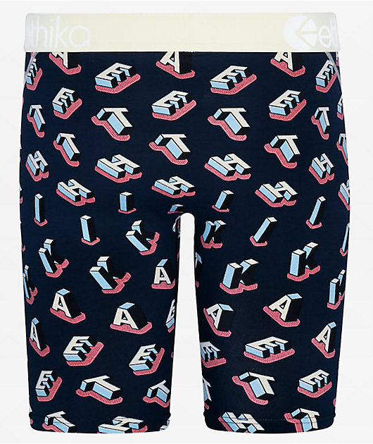 Ethika E-Rama Beige Reactive Cotton Boxer Briefs