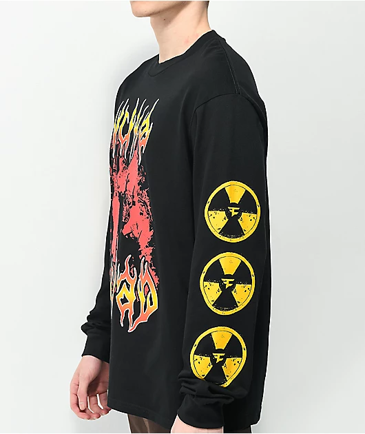 FaZe Nuke Squad Tactical Black Long Sleeve T-Shirt