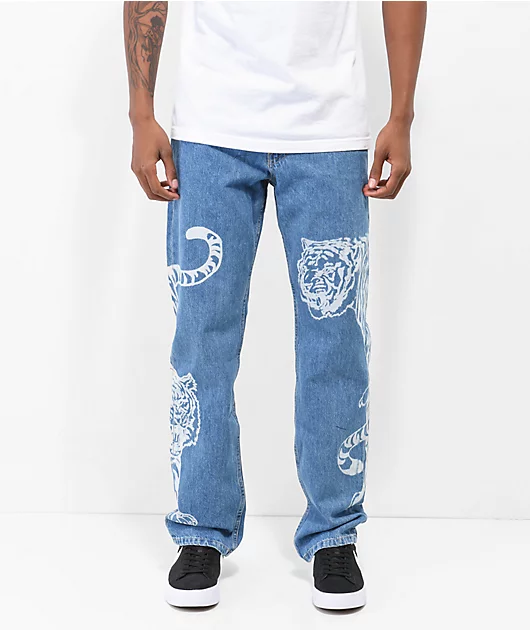 Primitive Hunter Blue Denim Jeans