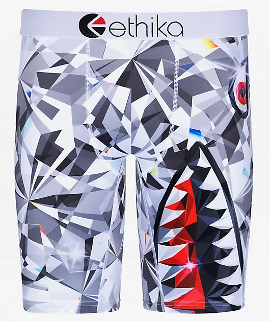 Ethika Bomber White Boxer Briefs
