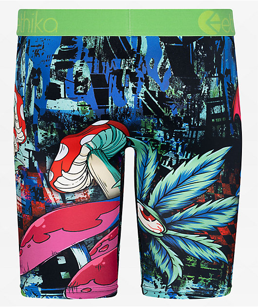 Ethika Creep E Trip Green Boxer Briefs