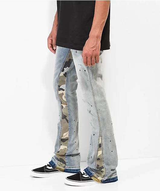 1033-eptm-camo-light-blue-flare-denim-jeans-8.webp EPTM Camo & Light Blue Flare Denim Jeans