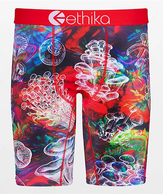 Ethika Lost Time Red Boxer Briefs