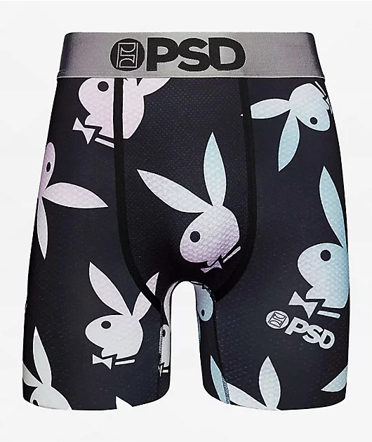 PSD x Playboy Glow Black Boxer Briefs