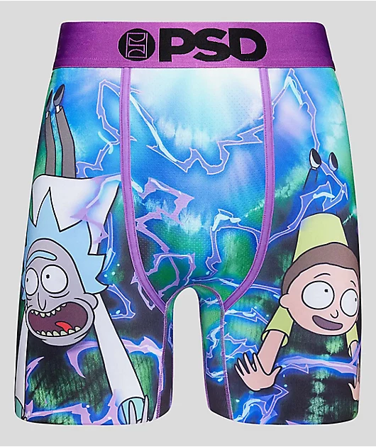 PSD x Rick & Morty Time Travel Boxer Briefs