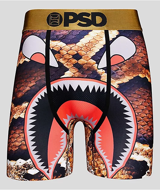 PSD War Face Gold Skin Boxer Briefs