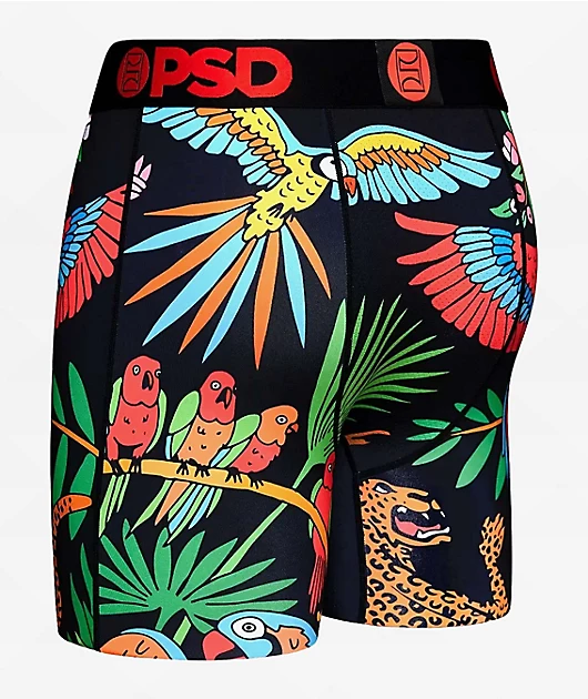 PSD Tropics Black Boxer Briefs