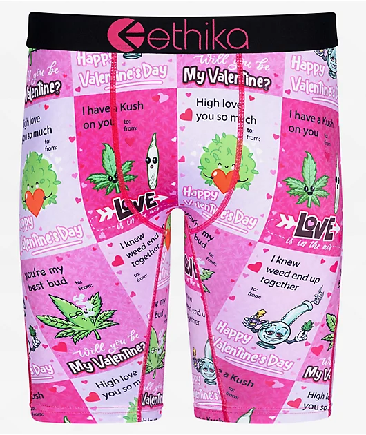 Ethika Best Bud Pink Boxer Briefs