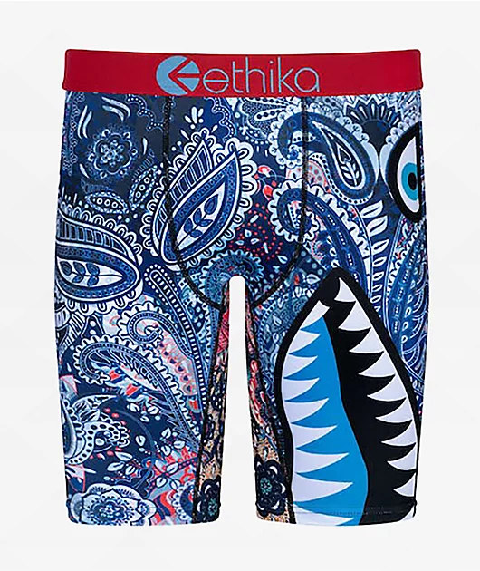 Ethika Kids BMR Crazy Paisley Boxer Briefs