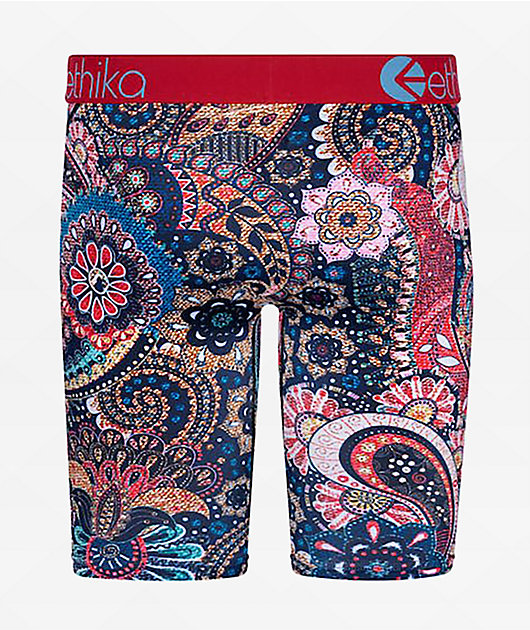 Ethika Kids BMR Crazy Paisley Boxer Briefs