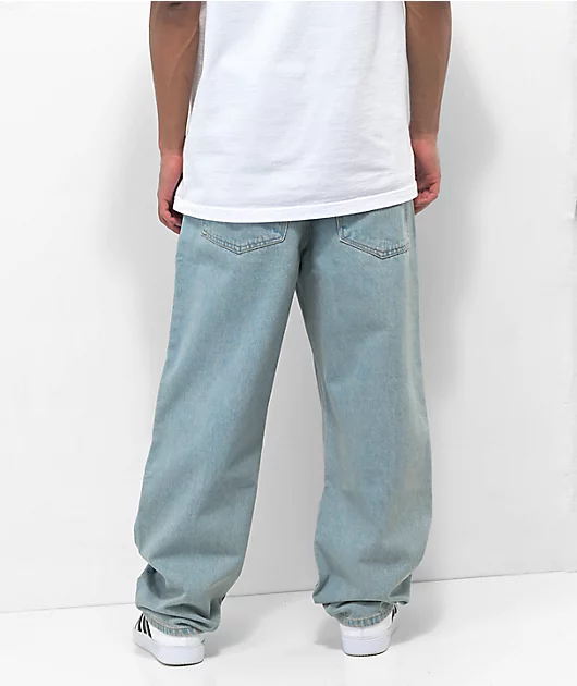 Empyre Colby Double Knee Medium Blue Skate Jeans