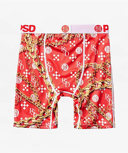 PSD Kids Luxe Red Boxer Briefs