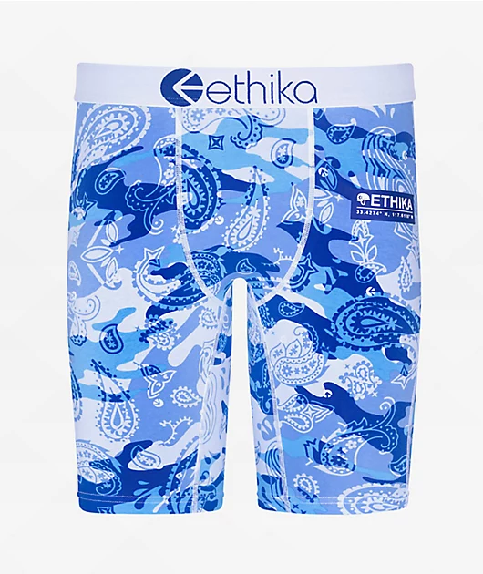 Ethika Kids Tear Drop Camo Boxer Briefs