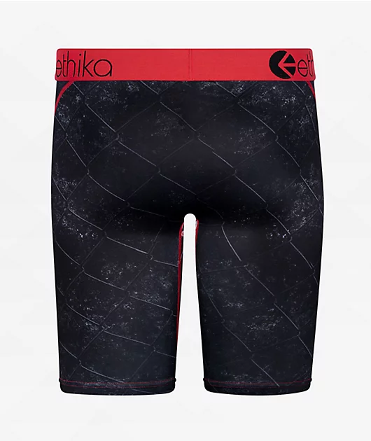 Ethika Kids Get At Me Red Boxer Briefs