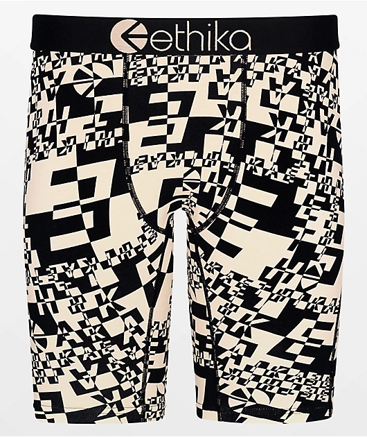 Ethika Glitch-E Cotton Boxer Briefs