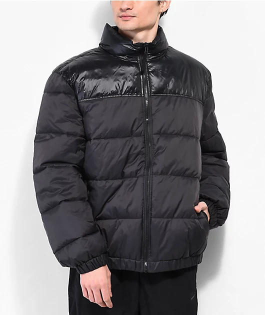 Ninth Hall Glossing Black Puffer Jacket