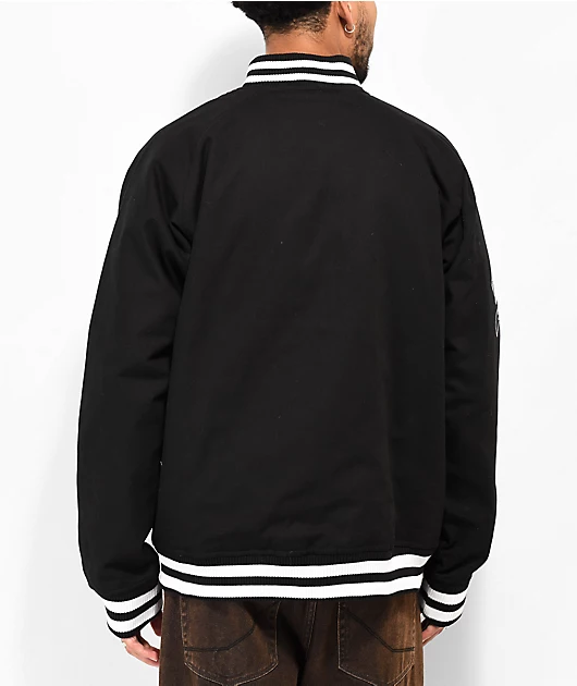 Primitive Union Black Varsity Jacket