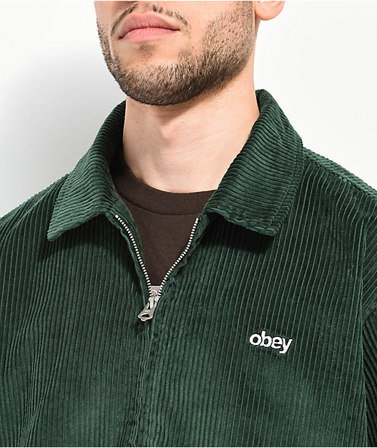 12607-obey-romes-green-corduroy-jacket-3.jpg Obey Romes Green Corduroy Jacket