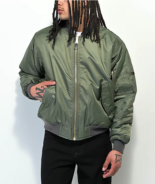 Rothco MA-1 Sage Green Bomber Jacket