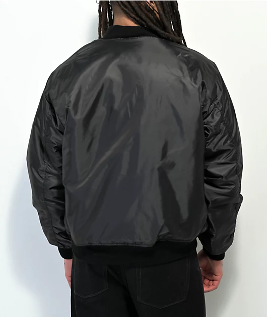 Rothco MA-1 Black Bomber Jacket