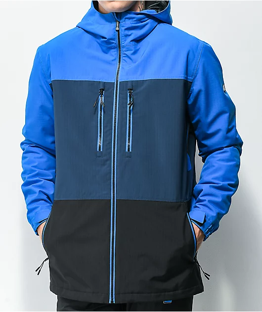 Aperture Penny Black & Blue 10K Snowboard Jacket