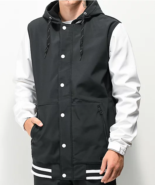 Empyre Lily Express Black & White 10K Snowboard Jacket