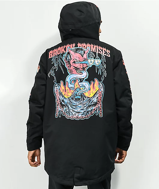 Broken Promises Worst In Me 10k Snowboard Jacket