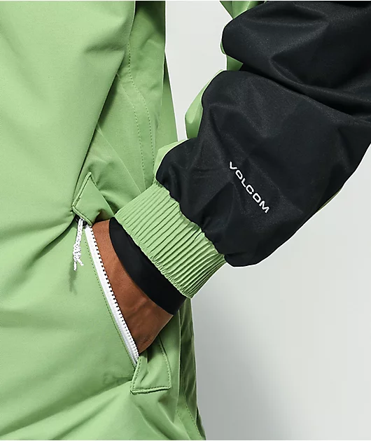 Volcom Longo Green 10K Anorak Snowboard Jacket