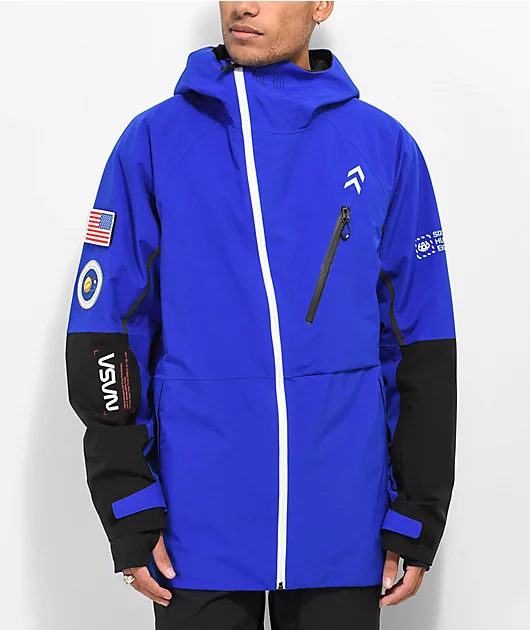 686 x NASA Exploration Blue Snowboard Jacket