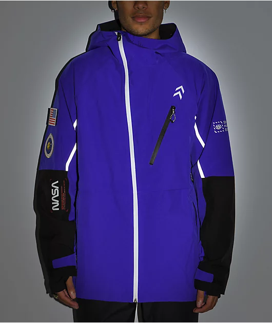686 x NASA Exploration Blue Snowboard Jacket