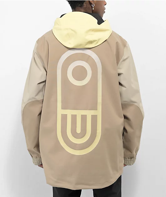 Airblaster Max Trench Natural 10K Snowboard Jacket 2023