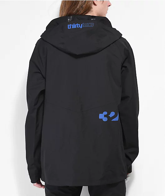 ThirtyTwo Grasser Black 15K Snowboard Jacket