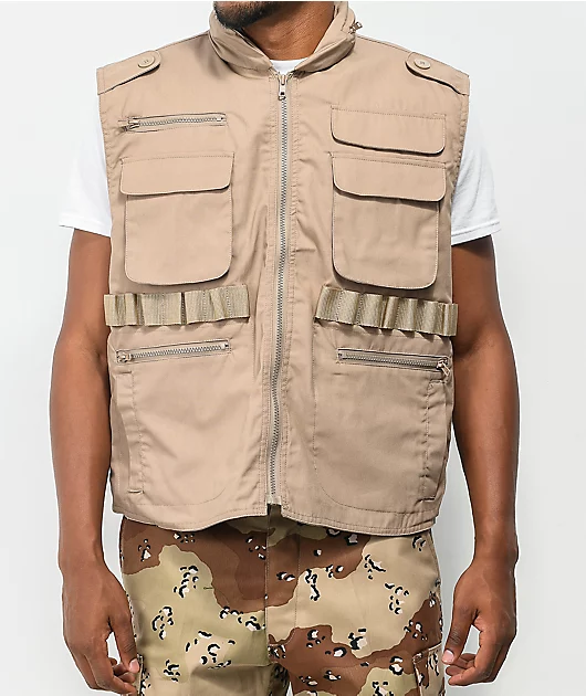 Rothco Ranger Khaki Utility Vest