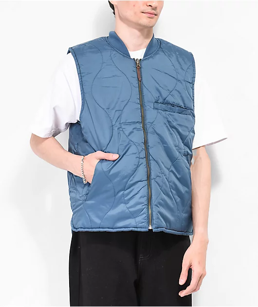 Brixton Abraham Blue Vest