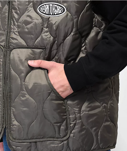 13517-learn-to-forget-cry-later-green-field-vest-3.webp Learn To Forget Cry Later Green Field Vest