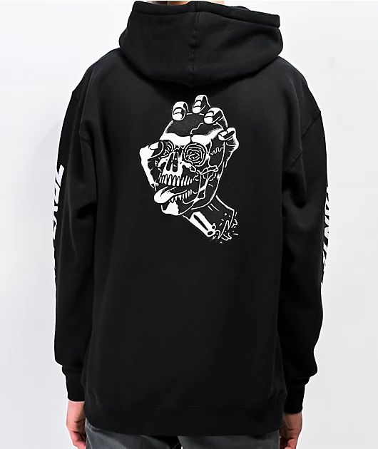 Santa Cruz Screaming Skull Black Hoodie