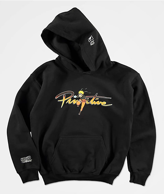 Primitive x Naruto Kids Black Hoodie