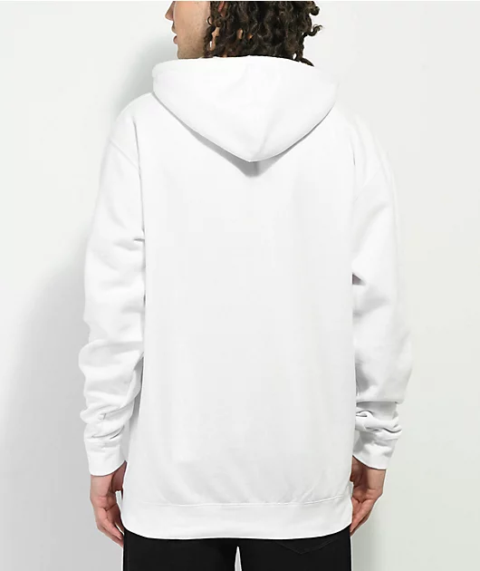 40s & Shorties Angel Logo White Hoodie
