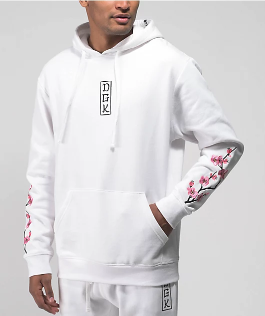 DGK Zen White Hoodie