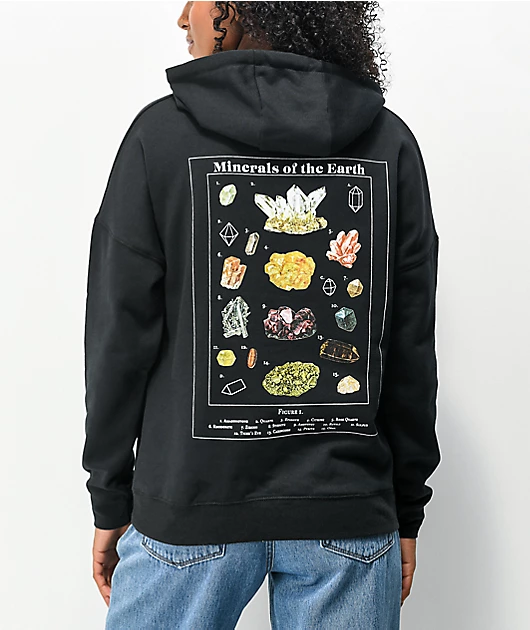 Dravus Kalina Minerals Black Hoodie