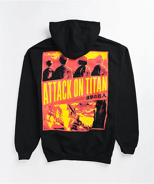 Attack On Titan Season 3 Black Hoodie