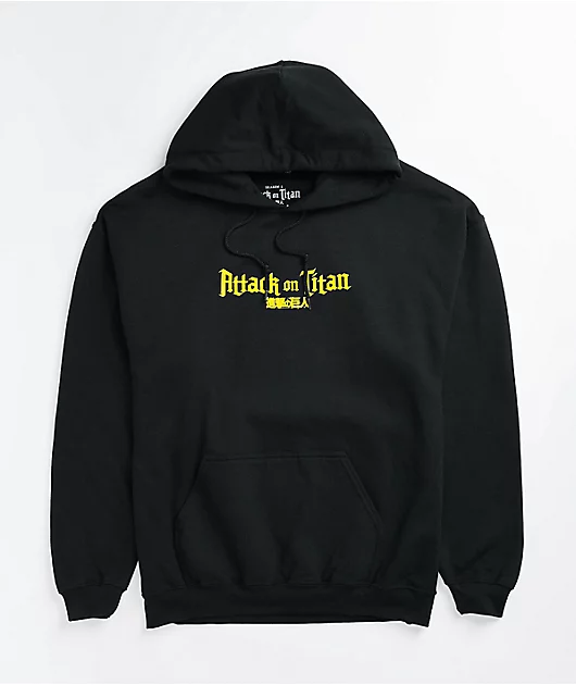 Attack On Titan Season 3 Black Hoodie