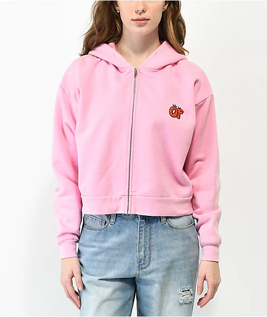 Odd Future Strawberry Crop Zip Hoodie