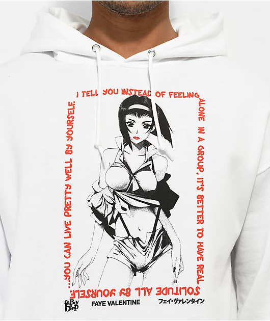 14742-cowboy-bebop-faye-valentine-alone-white-hoodie-3.webp Cowboy Bebop Faye Valentine Alone White Hoodie